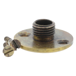 Lampholder fixing Plate with Screws in Antique Brass Finish