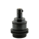 Traditional Edison Screw Lamp Holder (E27) with Shade Rings and Integrated Cord Grip in Bronze Finish