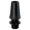 Two Part Metal Flex Clamp, 10mm Threaded in Black Finish