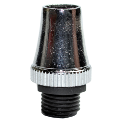 Two Part Metal Flex Clamp, 10mm Threaded in Chrome Finish