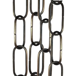 Standard Gauge Chain in Antique Brass Finish, 48cm
