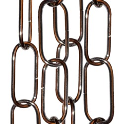 Standard Gauge Chain in Silver Nickel Finish, 50cm