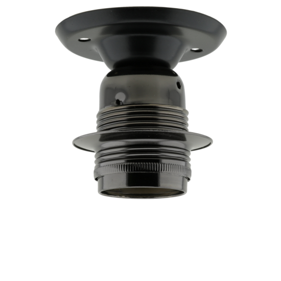 E27 Batten Lampholder in Bronze