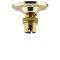 B22 Batten Lampholder in Polished Brass Finish