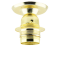 E27 Batten Lampholder in Polished Brass Finish
