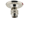 B22 Batten Lampholder in Silver Nickel Finish
