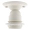 E27 Batten Lampholder in Off-White