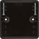 Dark Brown Blanking Plate -1 Gang