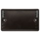Dark Brown Blanking Plate -2 Gang