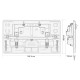 Dark Brown Switched Double Plug Socket -13A-2-Gang-SP 