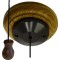 Bakelite and Oak Ceiling Pull Switch in Classical Period Styling and a Low Profile Light Oak Finish