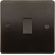 Dark Brown Wall Switch -Intermediate-4 Way-1 Gang-10 Amp