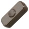 10Amp In-line Rocker Switch 3 Wire Duel Pole in Brown