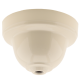 Ceiling Rose Cup in Bakelite with Applied Ivory Finish